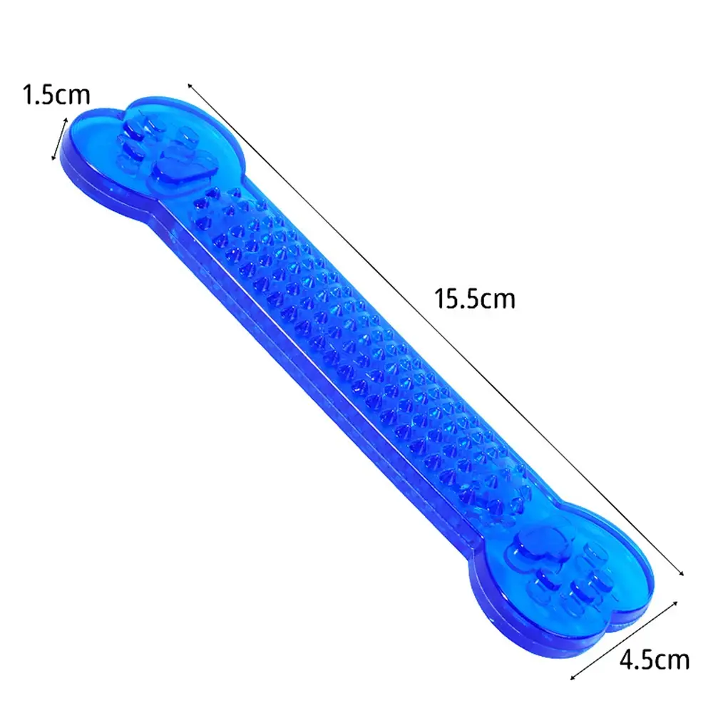 Pet Dog Teeth Cleaning Molar Stick Chew Toys Rubber Bone Toy Puppy Interactive Stick Dog Chew Bite Toys Pet Supplies