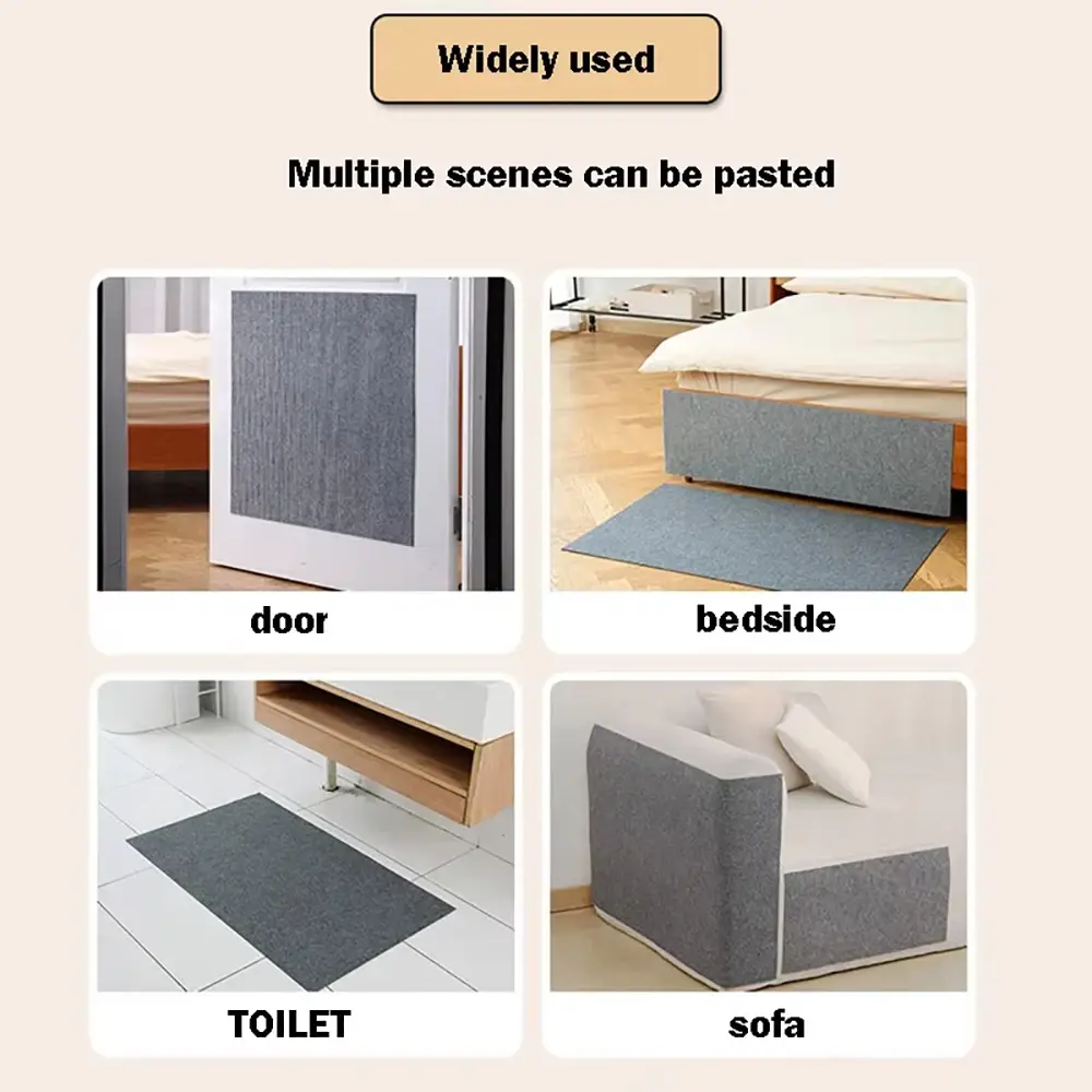 Self-Adhesive Cat Scratching Board Wall Stickers Wall Mounted DIY Anti-Scratch Mat for Furniture Protection & Cat Nail Care
