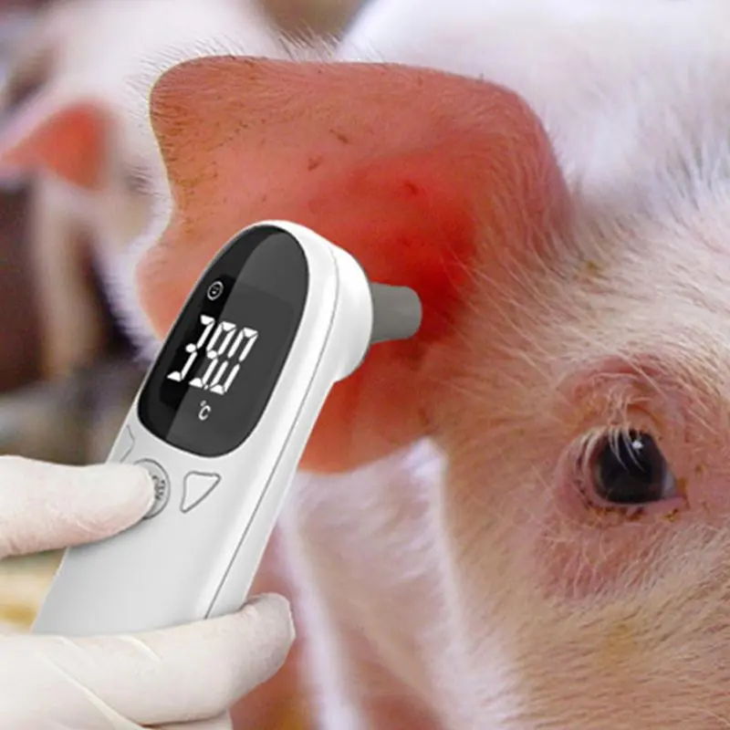 Pet thermometer Non-contact electronic thermometer Ear temperature measuring instrument Suitable for home and clinic use