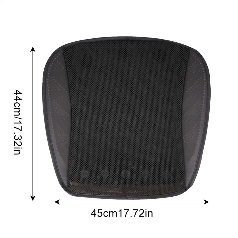 Cushion For Car Seat Cooler Fan Sitting Pad Multifunctional Seat Cushion With 3 Speeds Adjustable Fan For Automotive Home