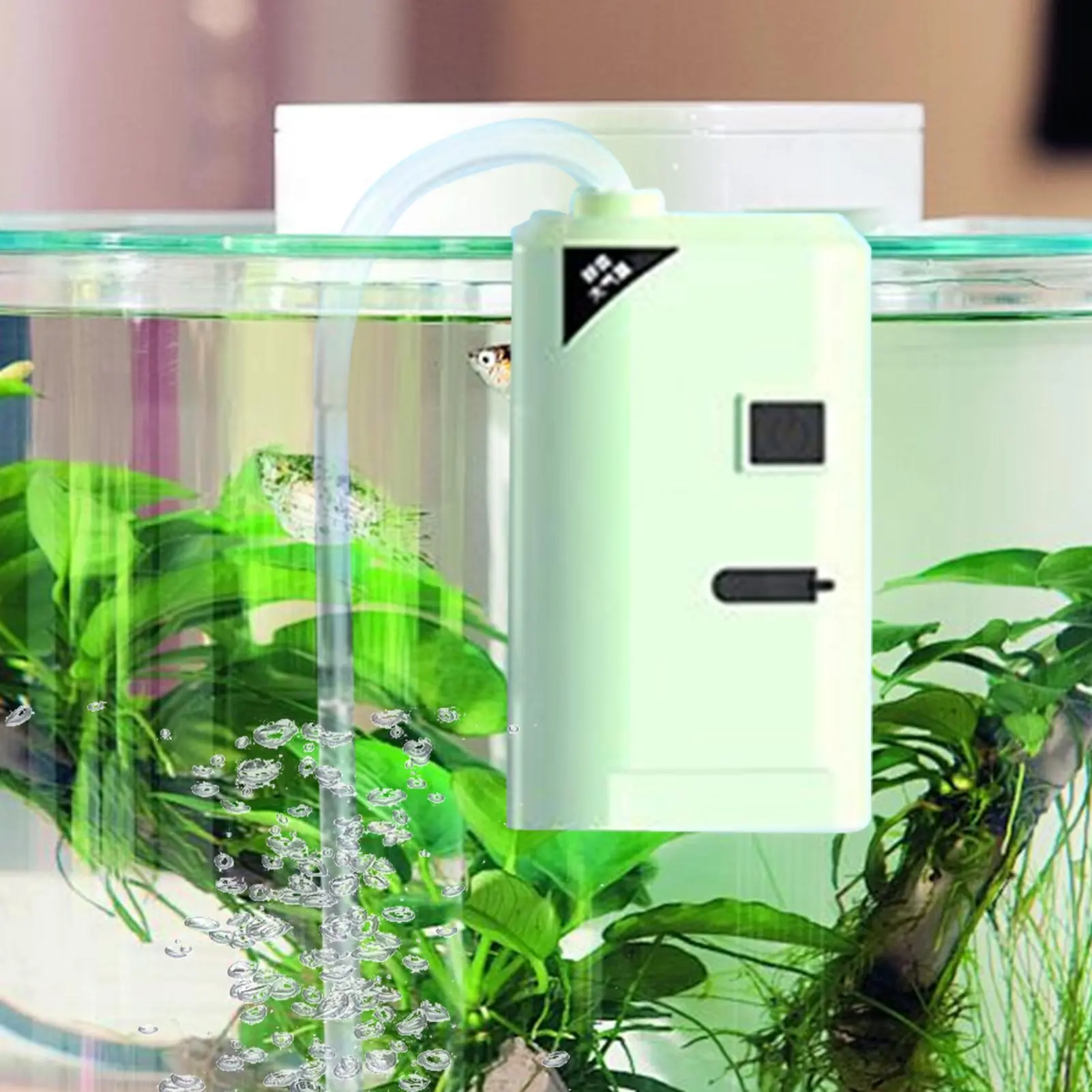 Aquarium Air Pump USB Quiet Portable Fish Tank Air Bubbler Fishing Accessories For Pond Pool Hydroponics Aquaculture Reptiles