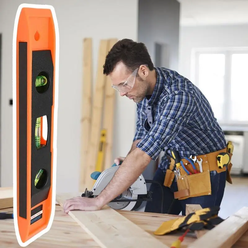 Magnetic Level Magnetic Ceiling Leveling System Vertical Horizontal Balanced Ruler Portable For Home Plumbing Floor Tile