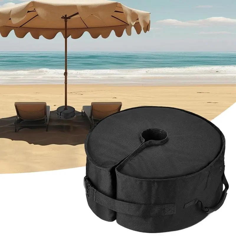 Umbrella Weighted 90Lbs Sandbag Weight For Umbrella Base Heavy-Duty Sand Bags Fillable Replacement Parts For Patio Outdoor Yard