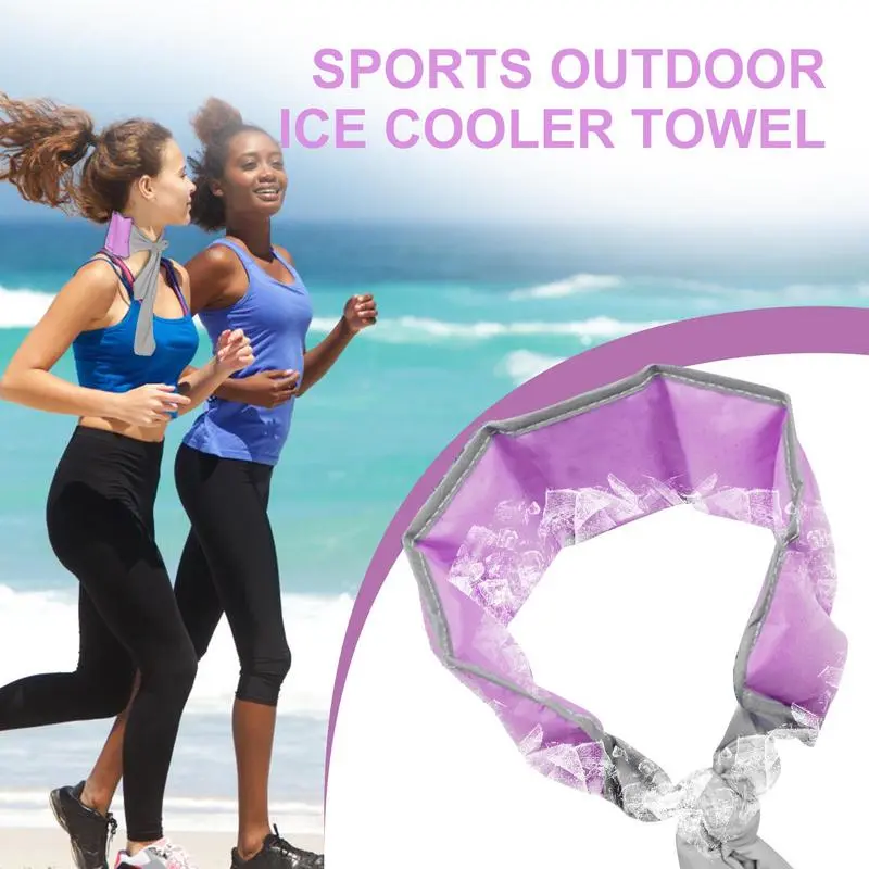 Neck Cooling Wraps Cold Neck Wrap Daily Wear Equipment Hot Weather Outdoor Sports Towel For Cycling Running Hiking Fishing Gym