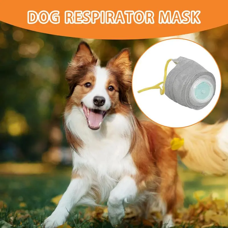Pet Mouth Cover For Dog Adjustable Respirator Muzzle For Pet Puppy Pet Supplies Dog Mouth Guard Pet Respirator Muzzle For Daily