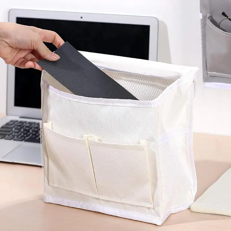 Wall Mounted Bag Large Capacity Compartmented Multifunction Basket Organizing Box Containers Wall Organizer Storage For Dorm