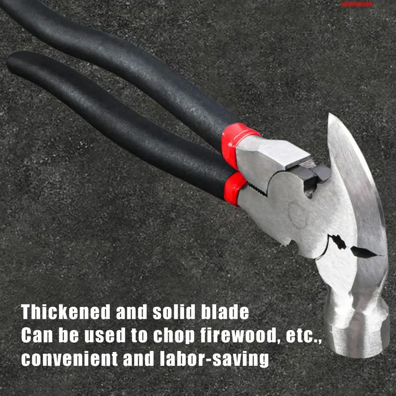 Fence Pliers Tool Hammer Head Pliers 10.5 Inch Fence Nail Puller Multi Fencing Tool With Hammer Head For Installation And