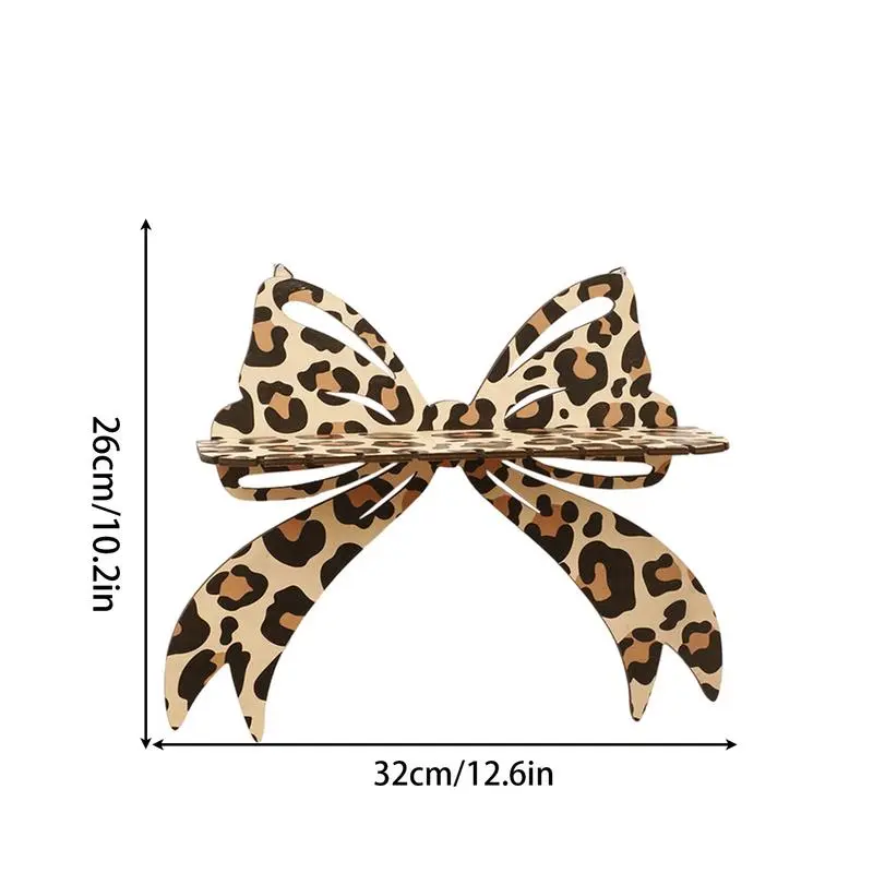 Floating Wall Shelves Decorative Wooden Floating Shelves Bow Wall Shelves Small Wall Decor No Drill Display Rack For Bedroom &