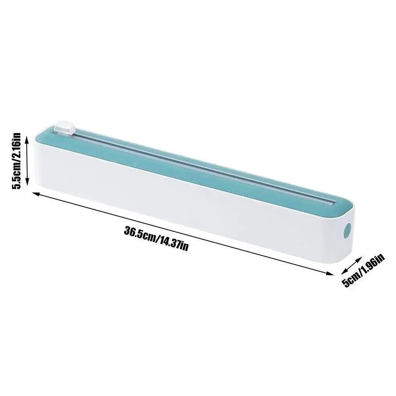 Magnetic plastic wrap dispenser Tin foil cutter Food plastic wrap storage box Wrapping paper dispenser Kitchen gadgets