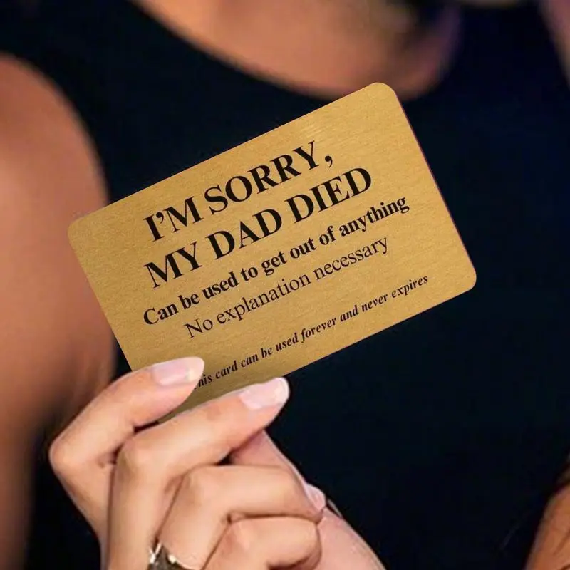 Greeting Cards Funny Positive Card 6x Portable Parties Supplies Interesting Novelty ID Cardboard For Home Studio Travel