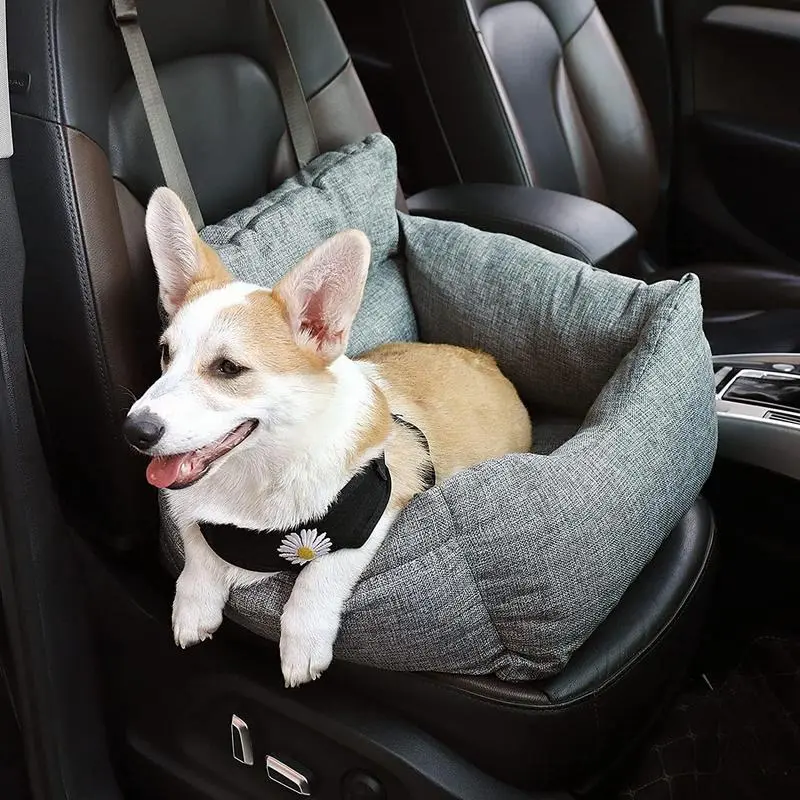 Car Dog Bed Removable Car Seats For Cats Washable Animal Carriers For Vehicle Waterproof Pet Carrier For Dogs Cats