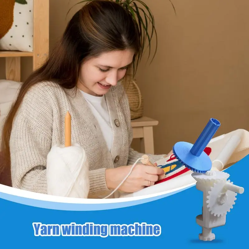Yarn Winder For Crocheting Yarn Fiber Wool String Ball Winder With Lower Noise Portable Knitting Enthusiast Needlecraft Supply