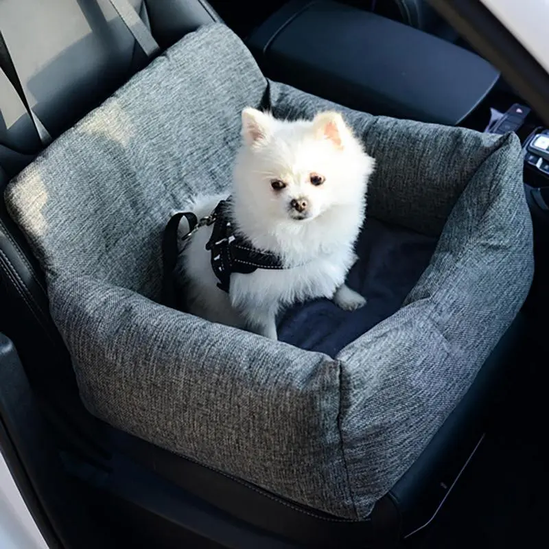 Car Dog Bed Removable Car Seats For Cats Washable Animal Carriers For Vehicle Waterproof Pet Carrier For Dogs Cats