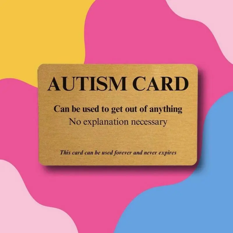 Greeting Cards Funny Positive Card 6x Portable Parties Supplies Interesting Novelty ID Cardboard For Home Studio Travel
