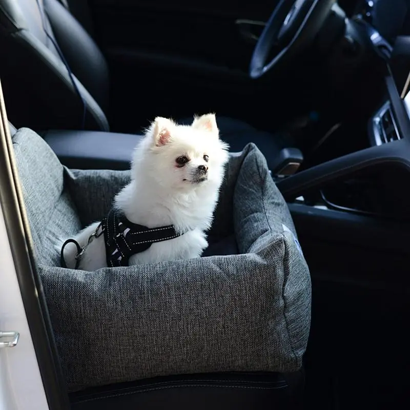 Car Dog Bed Removable Car Seats For Cats Washable Animal Carriers For Vehicle Waterproof Pet Carrier For Dogs Cats