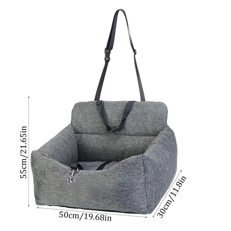 Car Dog Bed Removable Car Seats For Cats Washable Animal Carriers For Vehicle Waterproof Pet Carrier For Dogs Cats