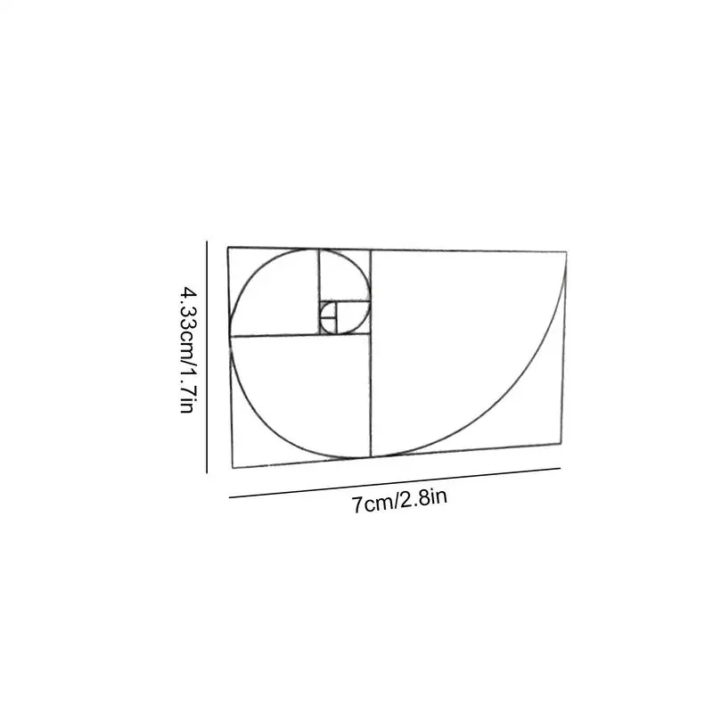 Composition View Finder Golden Ratio Painting Tool Viewfinder Art Tool Acrylic Ruler Golden Triangle Composition Tool for Artist
