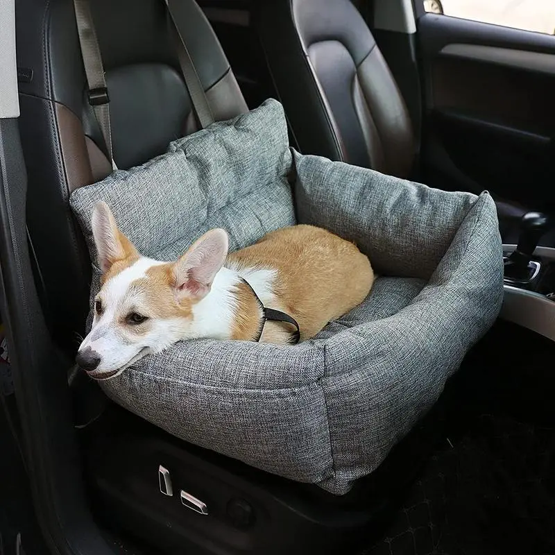 Car Dog Bed Removable Car Seats For Cats Washable Animal Carriers For Vehicle Waterproof Pet Carrier For Dogs Cats