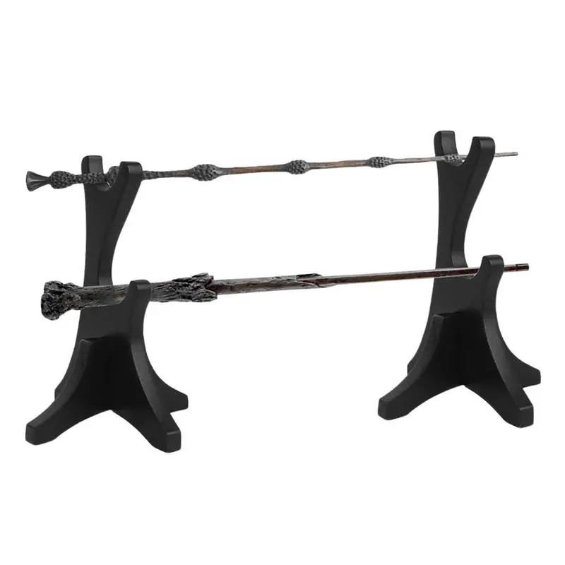 2-layer wand stand, knife display stand, lightsaber stand, desktop collection display, suitable for wands, lightsabers