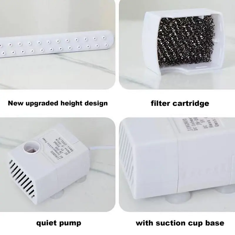 Parrot automatic bathtub with shower water circulation Parrot circulation shower USB electric bird bath shower fountain