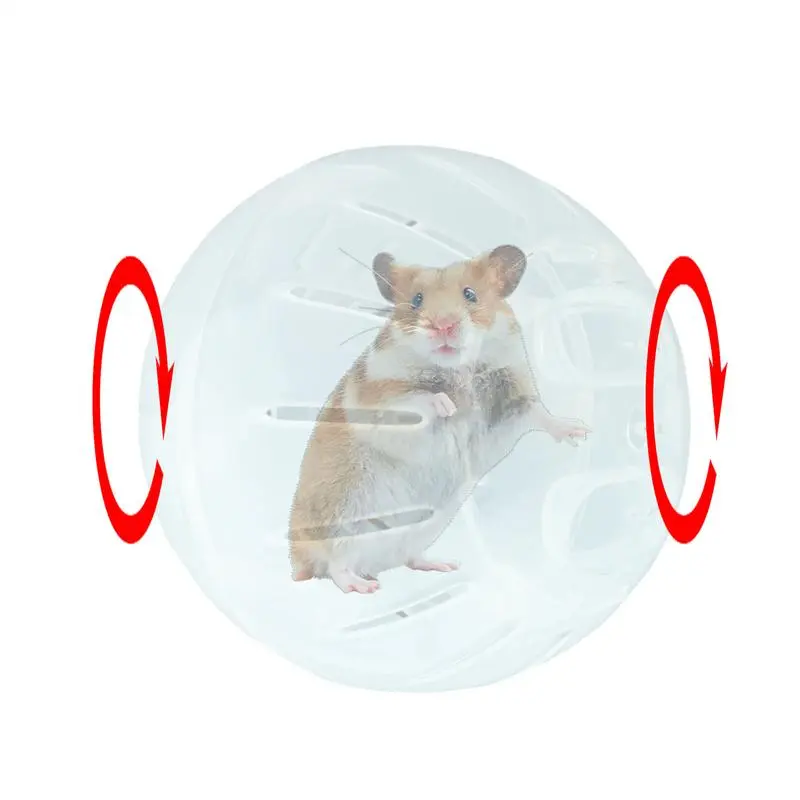 Hamster exercise wheel small animal jogging ball hamster fitness ball suitable for hamsters, gerbils small pet supplies