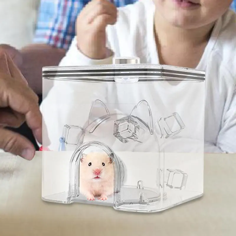 Cool Hamster Nest Hamster Cooling Ice Habitat Decor Cute High-Strength Sleeping House Cage Accessories For Small Animal
