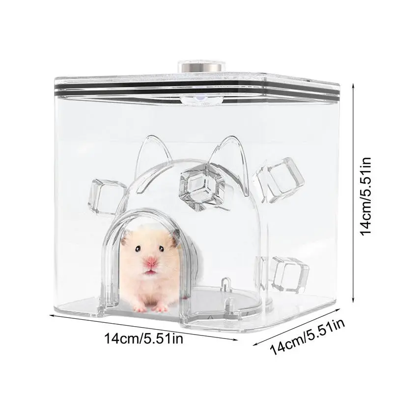 Cool Hamster Nest Hamster Cooling Ice Habitat Decor Cute High-Strength Sleeping House Cage Accessories For Small Animal
