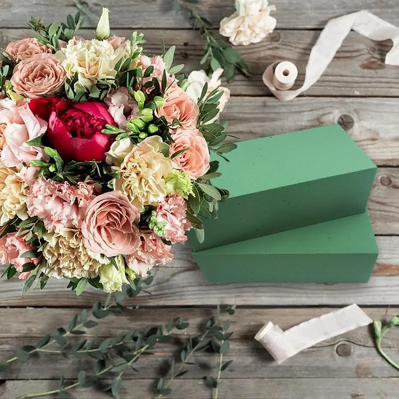 DIY floral foam bricks, flower arrangement mud, absorbent foam flower arrangement block, wedding festival flower shop decoration