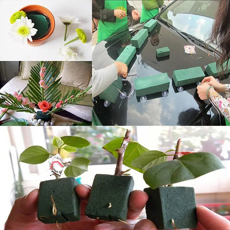 DIY floral foam bricks, flower arrangement mud, absorbent foam flower arrangement block, wedding festival flower shop decoration