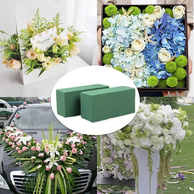 DIY floral foam bricks, flower arrangement mud, absorbent foam flower arrangement block, wedding festival flower shop decoration