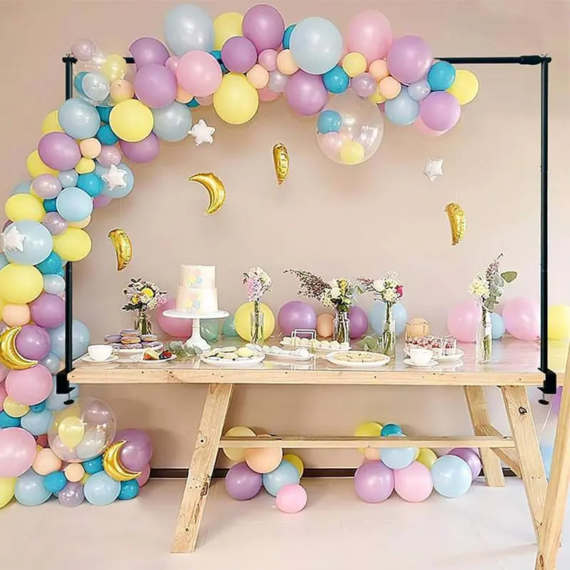 Adjustable table arch stand table balloon arch metal stand table arch hanging stand wedding birthday holiday decoration
