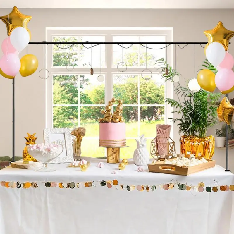 Adjustable table arch stand table balloon arch metal stand table arch hanging stand wedding birthday holiday decoration