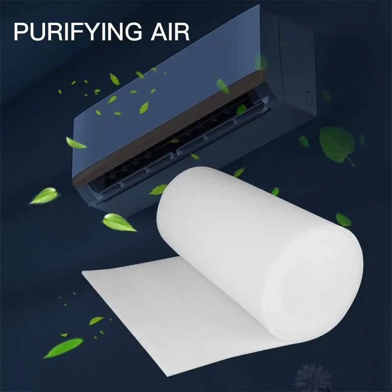 100 x 100 cm Air Conditioner Vent Pre-Filter Fabric Activated Carbon Filter Vent Water Purifier Pre-Filter