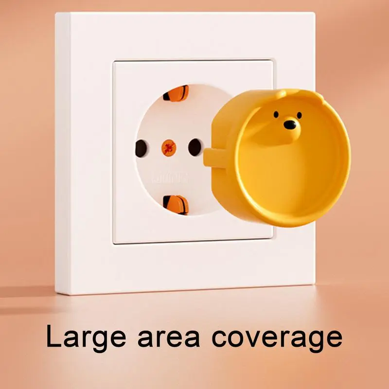 Power safety socket protection cover baby proof plug cover silicone anti-electric socket cover safety protection protector