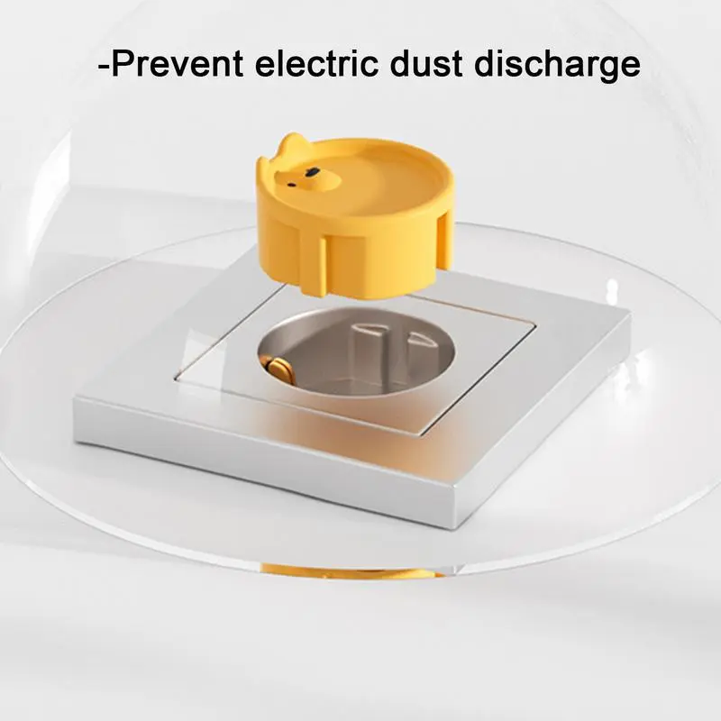 Power safety socket protection cover baby proof plug cover silicone anti-electric socket cover safety protection protector