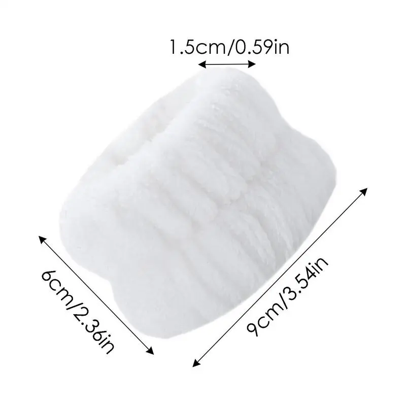 2 face washing wristbands, hand washing absorbent wristbands, Sports Sweat Wiping Bracelet, shower headband