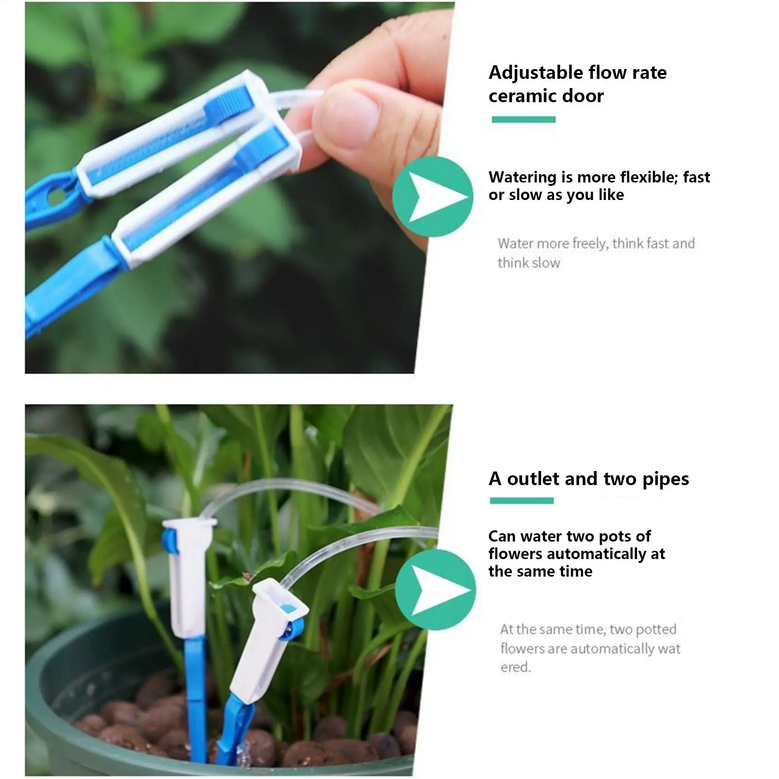 Watering Bags For Plants Automatic Watering Dispenser 3.5L Automatic Drip Irrigation System Device Waterer For Garden Balcony