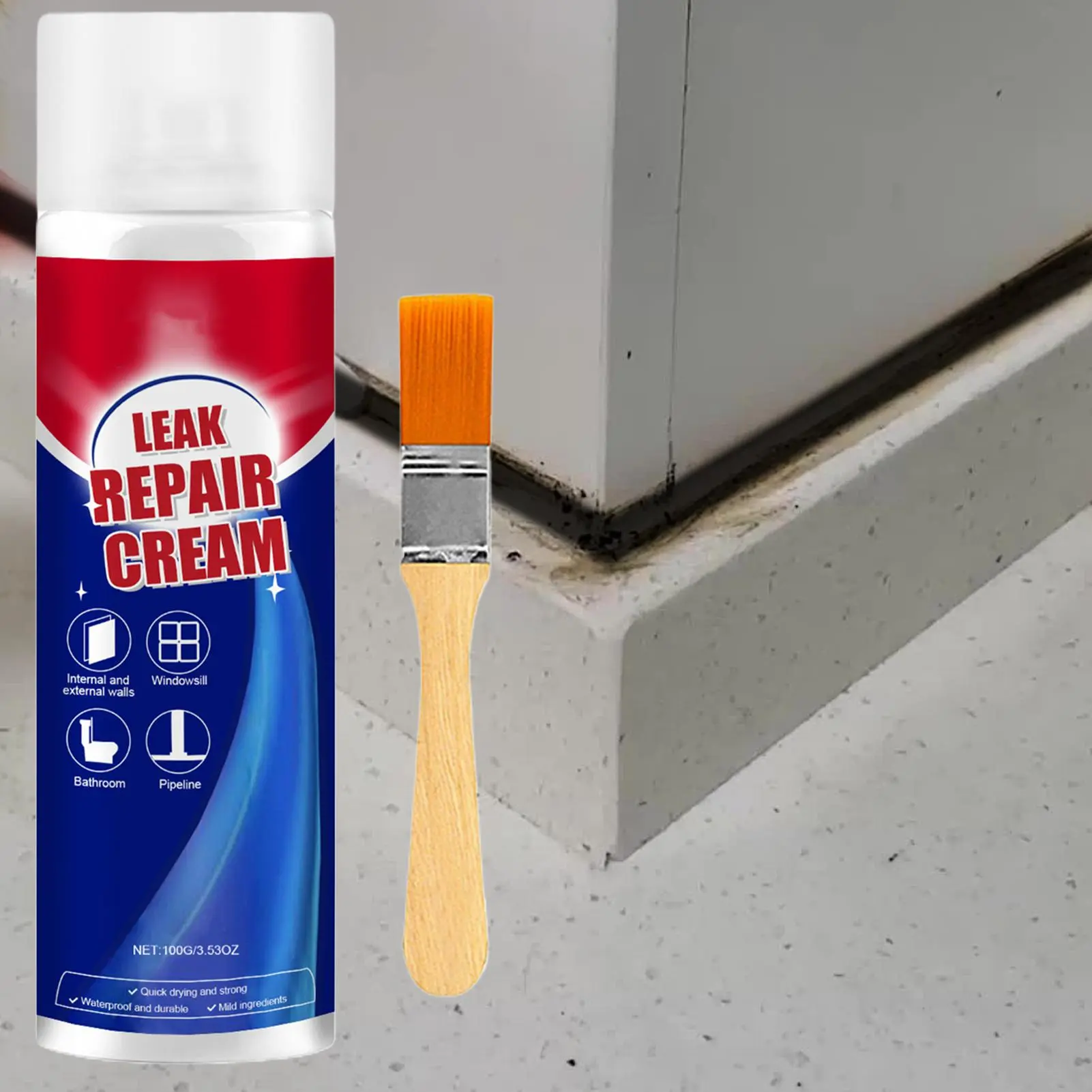 Sealant Spray Waterproof Roof Leak Repair Sealers Sealant Coating Quick Dry Wall Gap Filler For Gutter Window Frame Tile