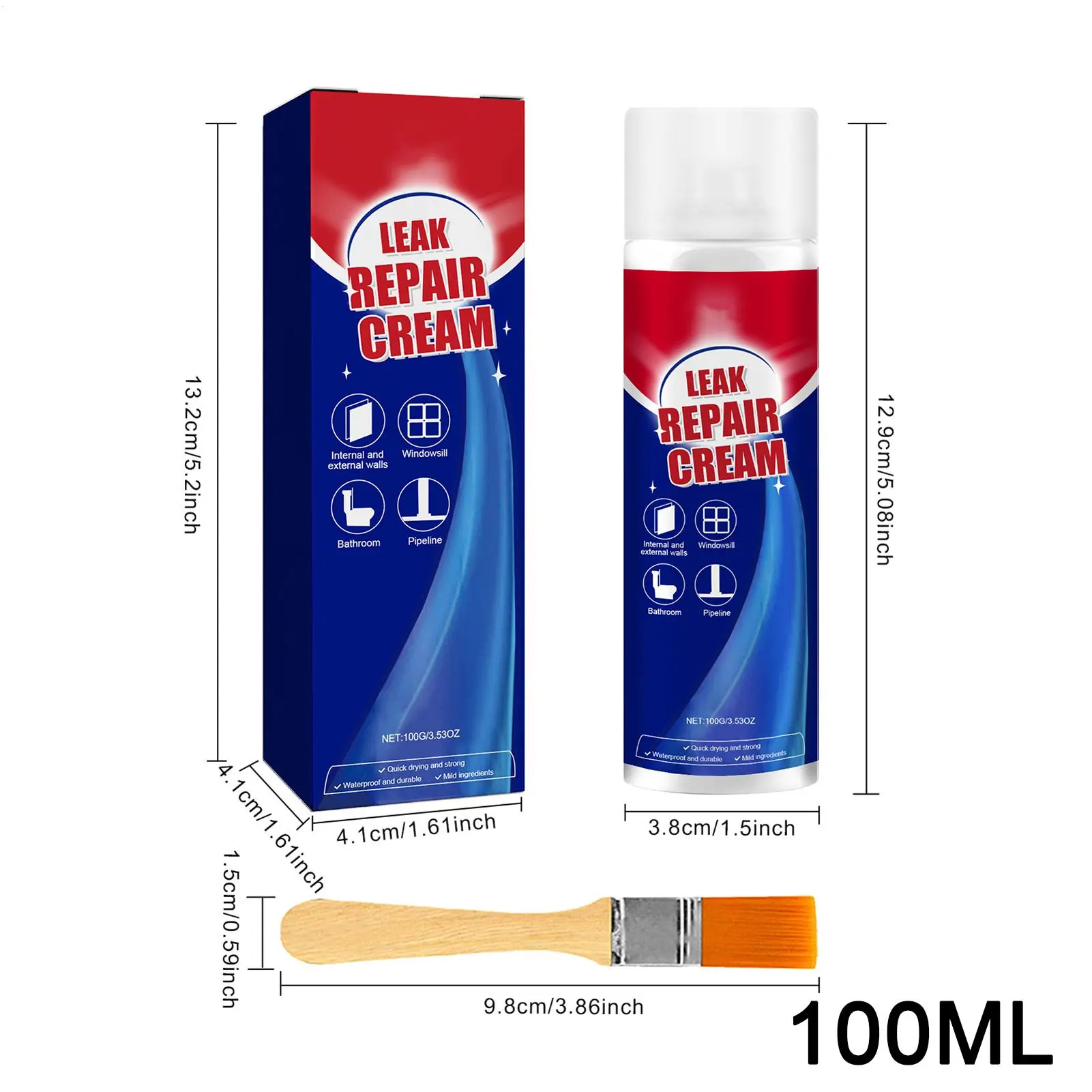 Sealant Spray Waterproof Roof Leak Repair Sealers Sealant Coating Quick Dry Wall Gap Filler For Gutter Window Frame Tile