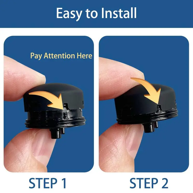 4pcs doorbell button replacement parts with two screws to replace and repair broken buttons Video doorbell button