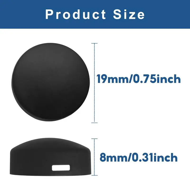 4pcs doorbell button replacement parts with two screws to replace and repair broken buttons Video doorbell button