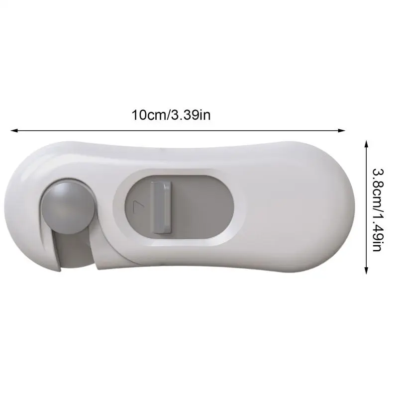 One-piece child safety lock Self-adhesive refrigerator cabinet door lock Drawer baby anti-pinch finger lock Child safety lock