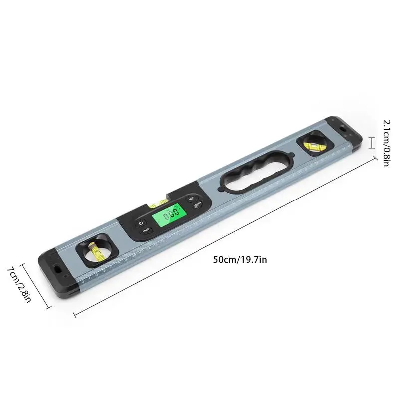 Digital Level Human Engineering Torpedo Level Magnetic 20In Digital Level Tool Torpedo Level And Protractor Digital Angle Gauge