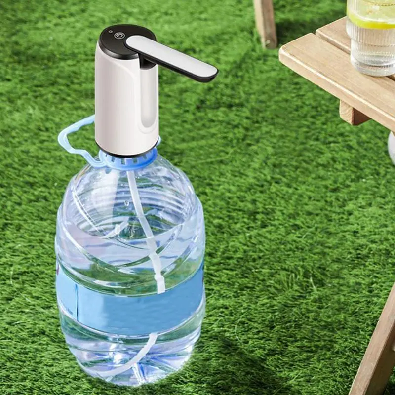 Water Jug Pump Automatic Water Dispenser Folding Quiet Drinking Device Hot & Cold Household Supplies For Hydration