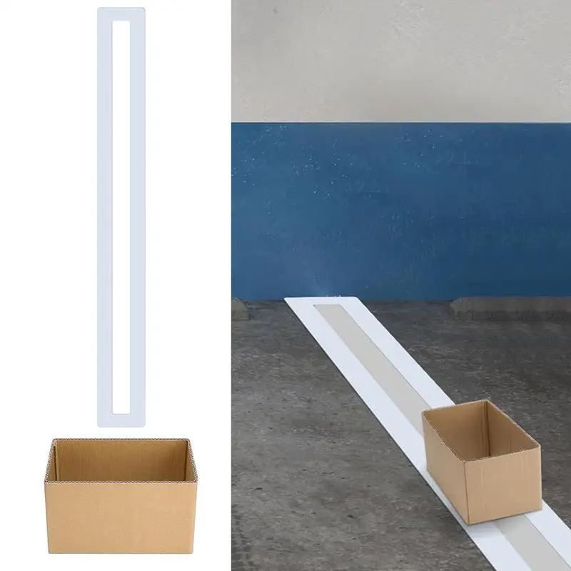 Parking Lot Stencils Parking Lot Lines Stencil For Painting 4 X 92 Inch Silicone Lettering Aids Drawing Supplies With Paper Box