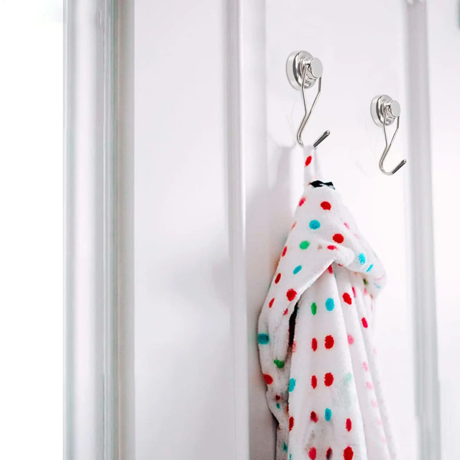 Magnet Hook 5 Pieces Magnetic Hooks For Storage Strong Magnet Household Organizer Tool For Pantry Garage Living Room Bathroom