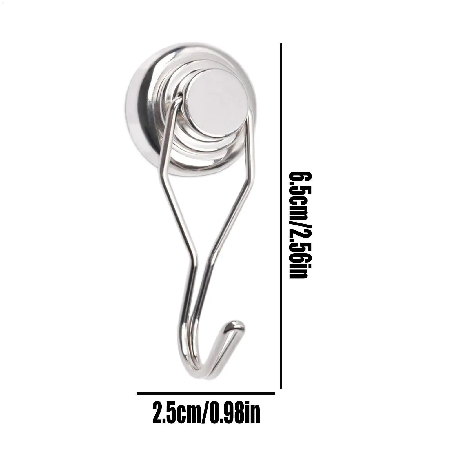 Magnet Hook 5 Pieces Magnetic Hooks For Storage Strong Magnet Household Organizer Tool For Pantry Garage Living Room Bathroom