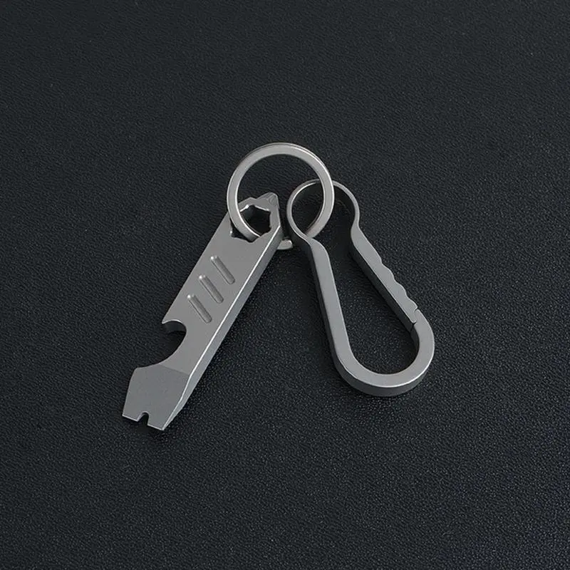 Precision Screw Driver Portable Keychain Pry Bar Hex Keys For Survival Outdoor Camping Family Women Men Friends Everyday Carry
