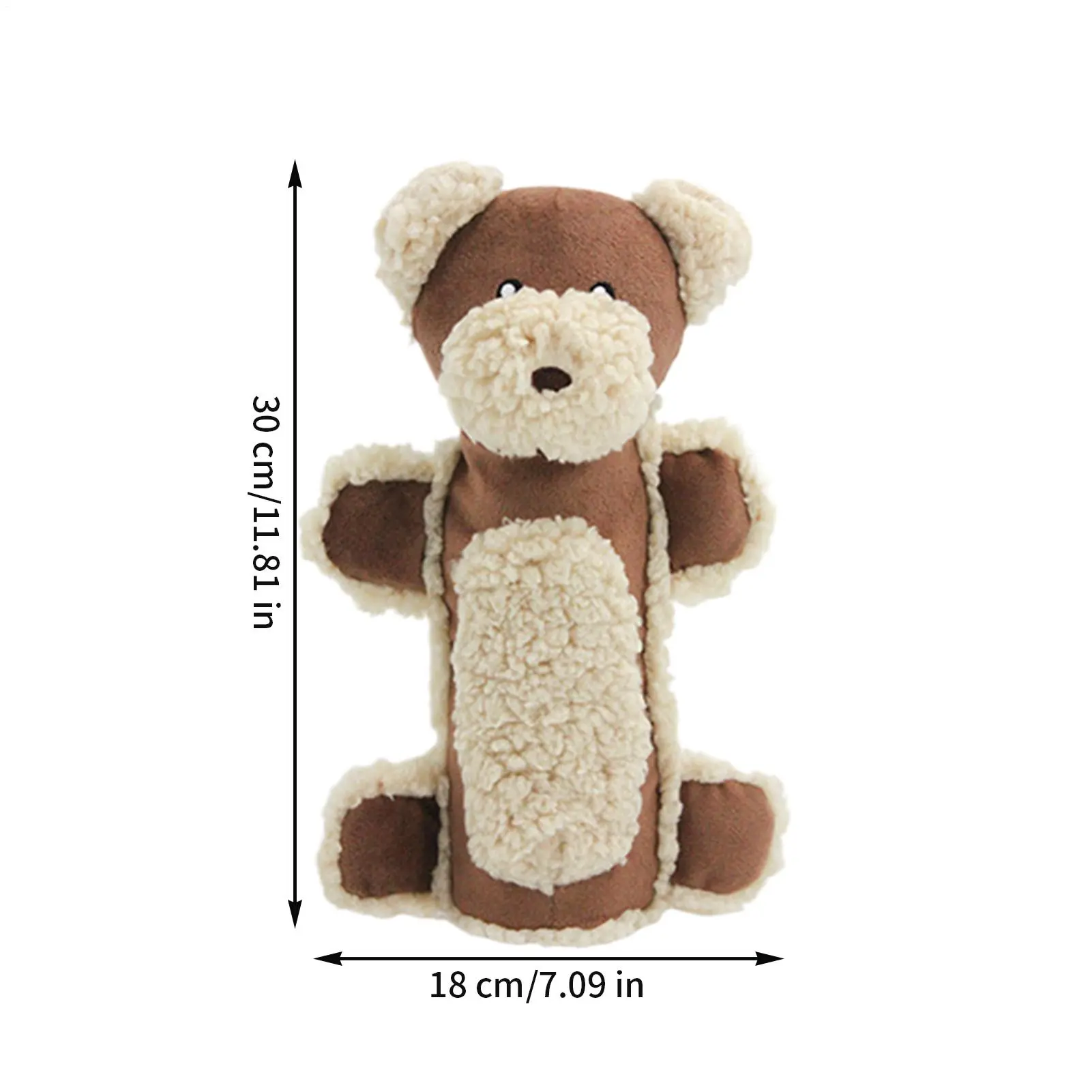Squeaky Toys For Dogs Dog Squeaky Toys Cute Plush Doll Stuffed Animal Chew Squeaker Teeth Cleaning Indoor Games For Boredom