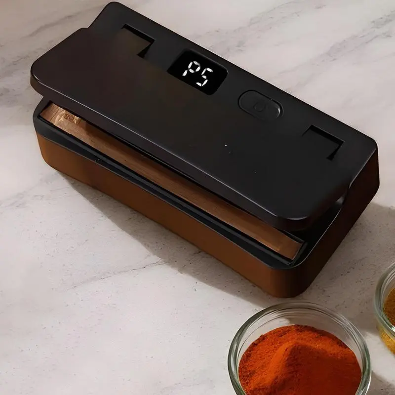 Vacuum Sealing Machine Portable Sealing Machine Countdown Display 5 Modes Electric Packing Device For Freshness Storage Meal